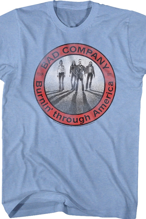 Burnin' Through America Tour Bad Company T-Shirtmain product image