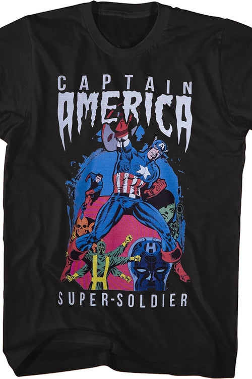 Captain America Super-Soldier Marvel Comics T-Shirtmain product image