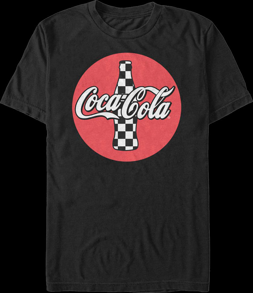 Checkerboard Bottle Coca-Cola T-Shirt