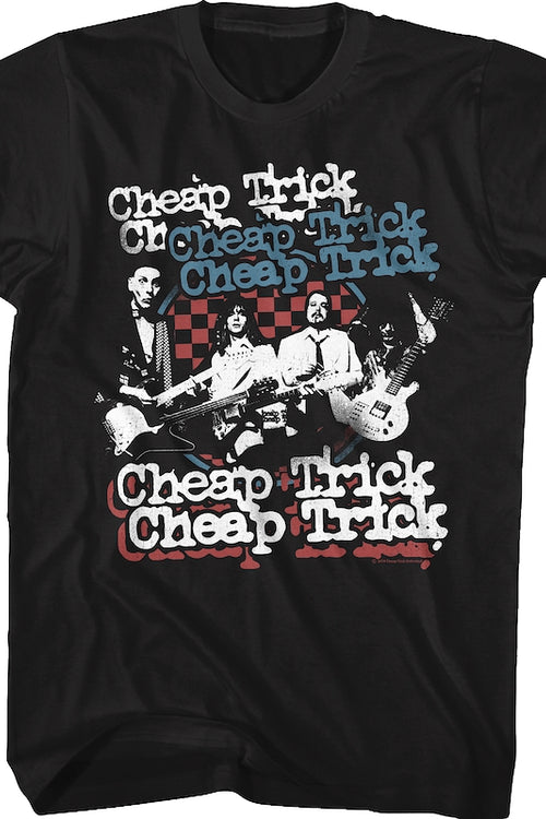 Checkerboard Cheap Trick T-Shirtmain product image