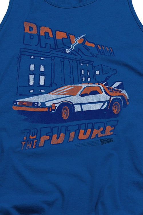 Clock Tower Back To The Future Tank Topmain product image