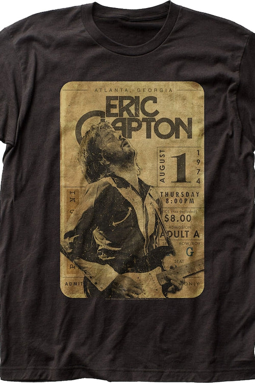 Concert Ticket Eric Clapton T-Shirtmain product image