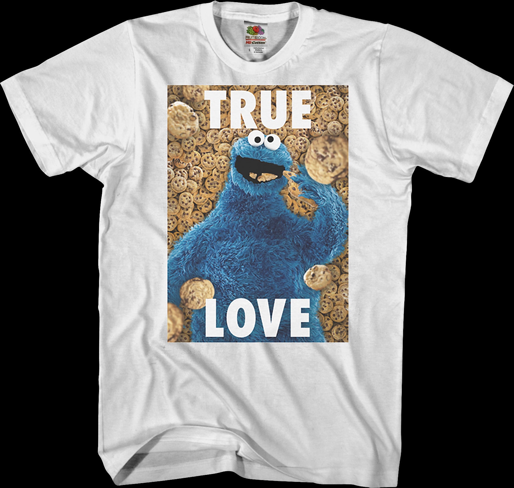 Sesame Street Cookie Monster - Me Love Books Women’s Relaxed Fit T-Shirt