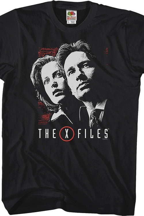 Dana Scully and Fox Mulder X-Files T-Shirtmain product image