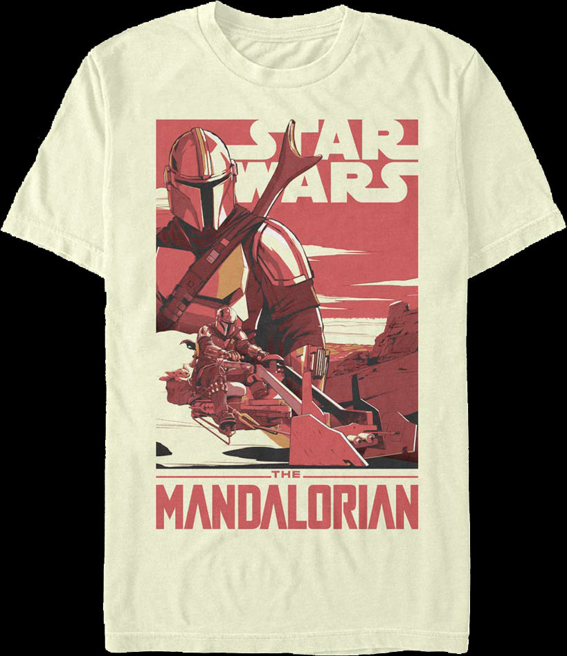 Cheap Din Djarin Star Wars The Mandalorian T Shirt, Star Wars