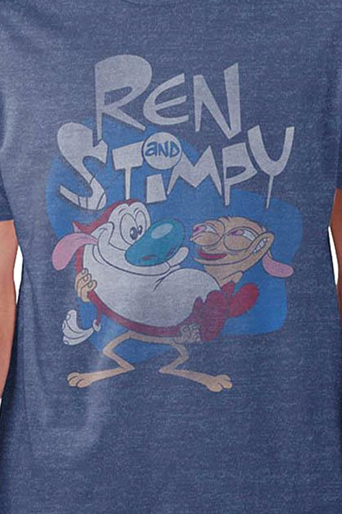 Distressed Ren And Stimpy T-Shirtmain product image