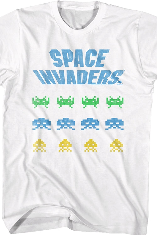 Distressed Space Invaders T-Shirtmain product image