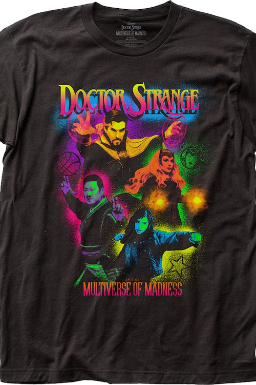 Doctor Strange Multiverse Of Madness Neon Poster Marvel Comics T-Shirtmain product image