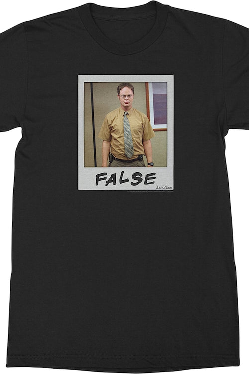 Dwight Schrute Polaroid The Office T-Shirt