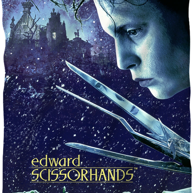 Edward Scissorhands 36 x 58 Fleece Blanket