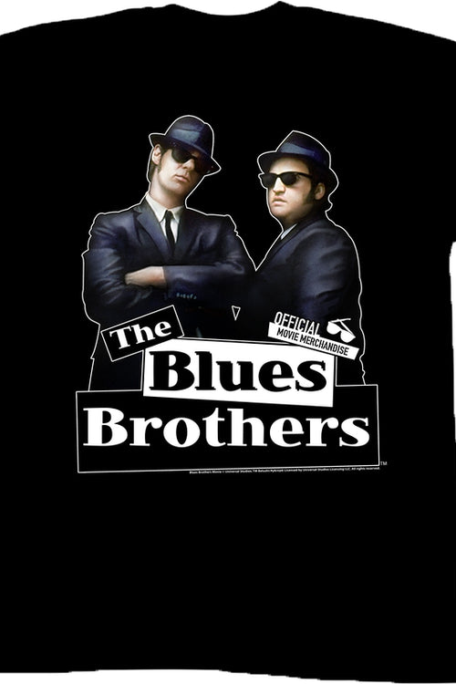 The Black Elwood and Jake The Blues Brothers T-Shirtmain product image