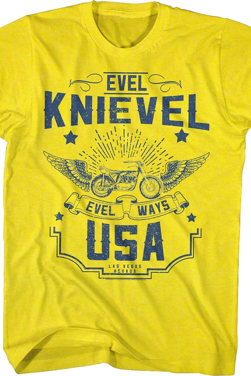 Evel Ways Evel Knievel T-Shirtmain product image