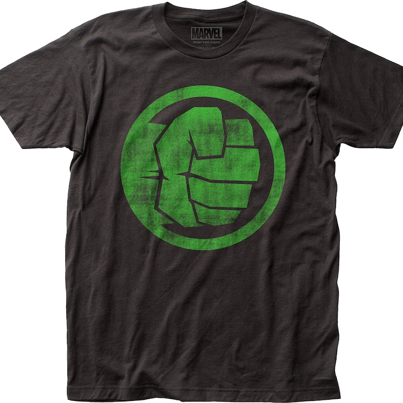 Fist Icon Incredible Hulk T-Shirt Marvel Comics