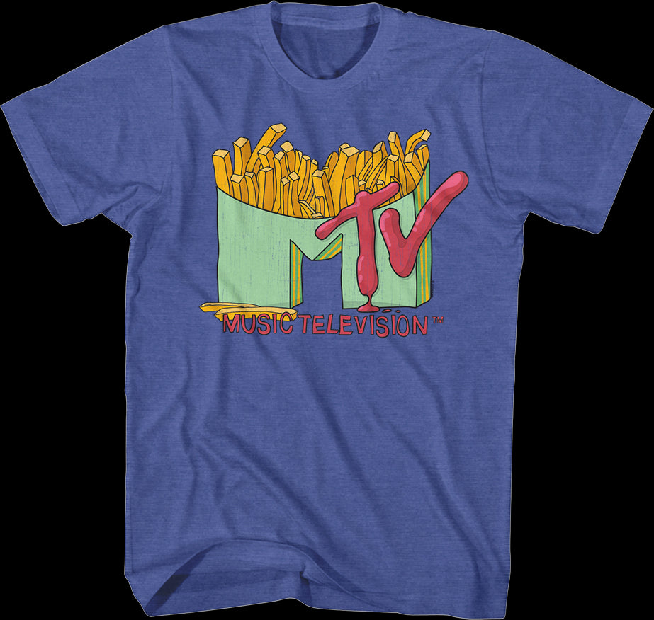 French Fries Logo MTV Shirt