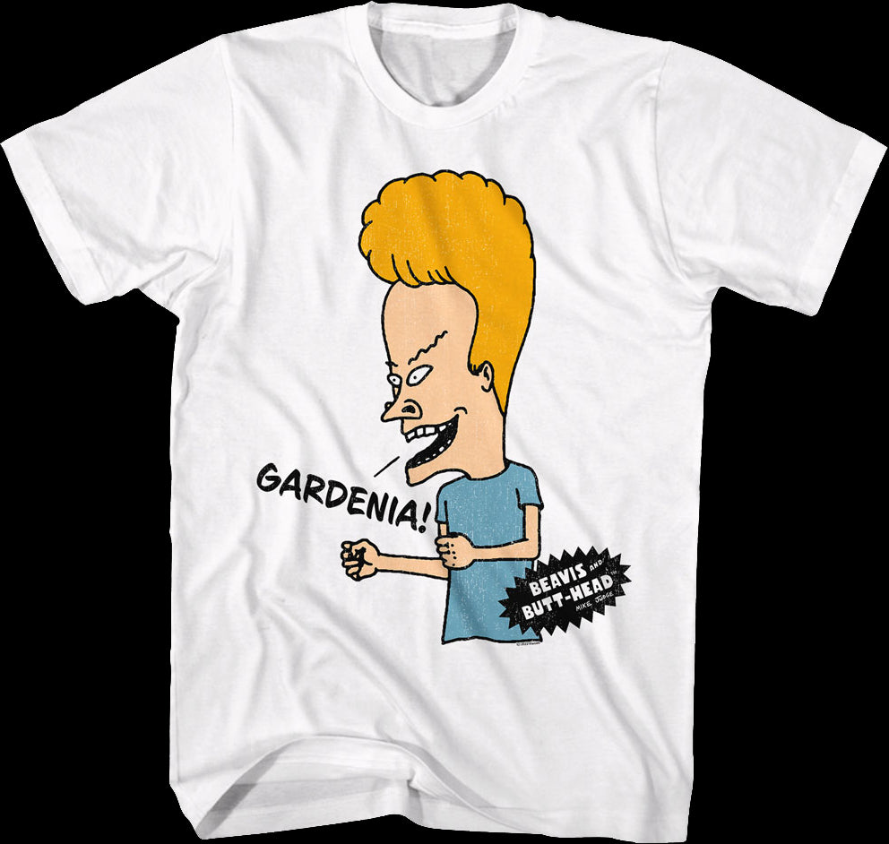 Gardenia Beavis And Butt-Head T-Shirt