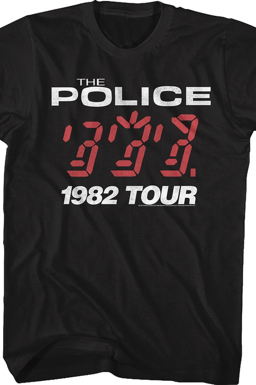 Ghost In The Machine 1982 Tour The Police T-Shirtmain product image