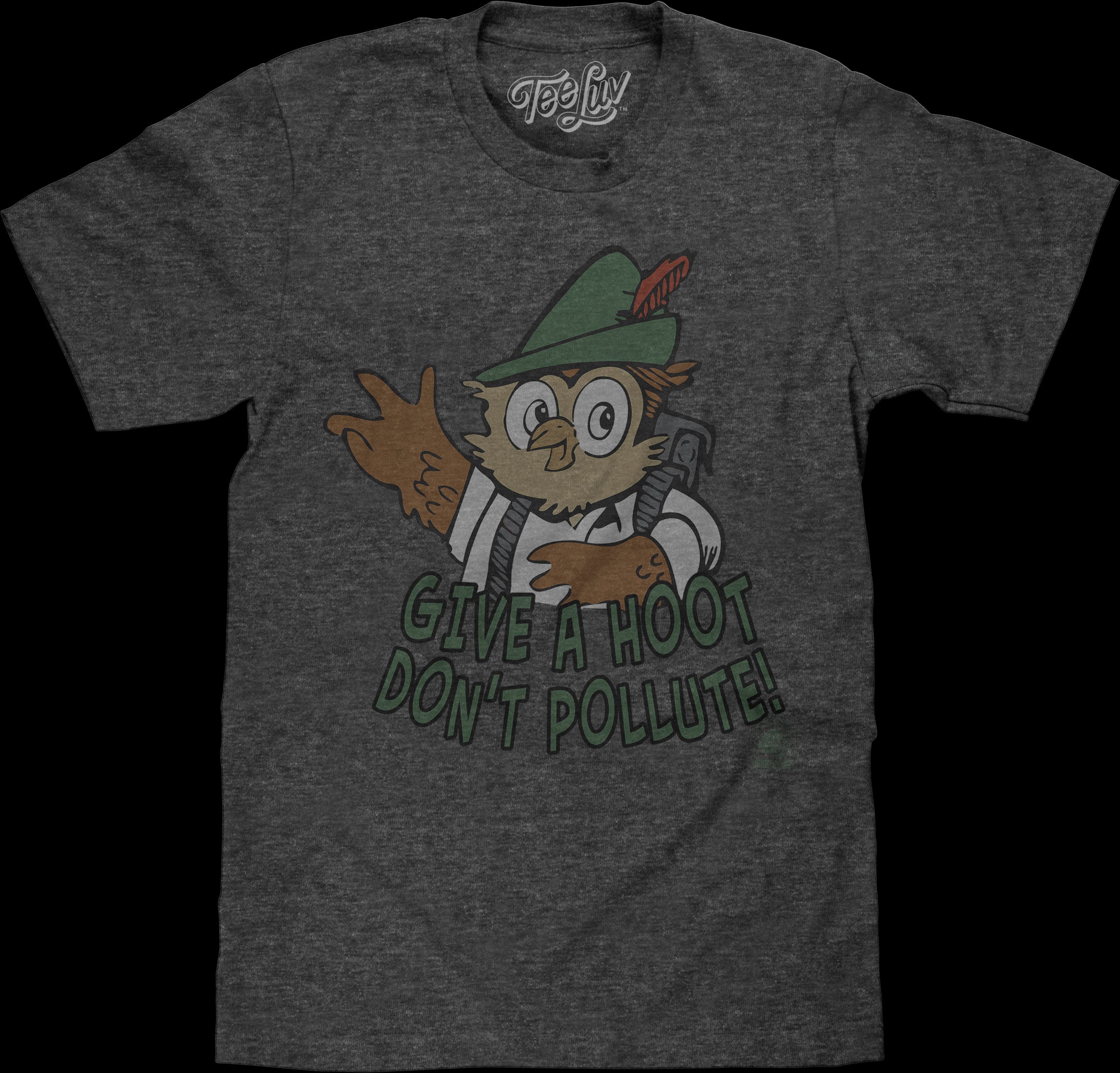 Give A Hoot Don't Pollute Woodsy Owl T-Shirt