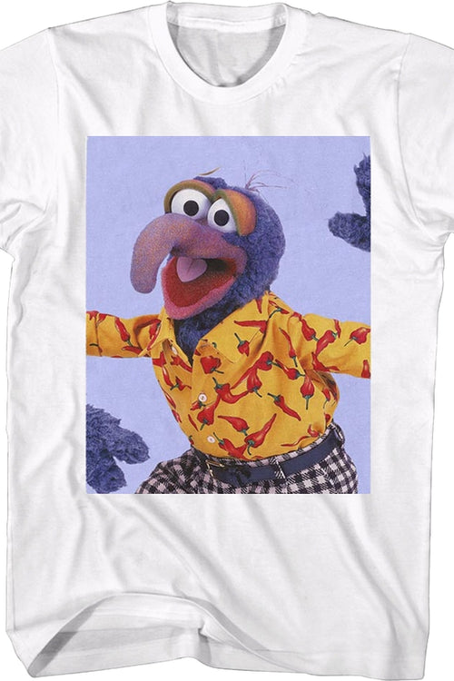 White Gonzo Muppets T-Shirtmain product image