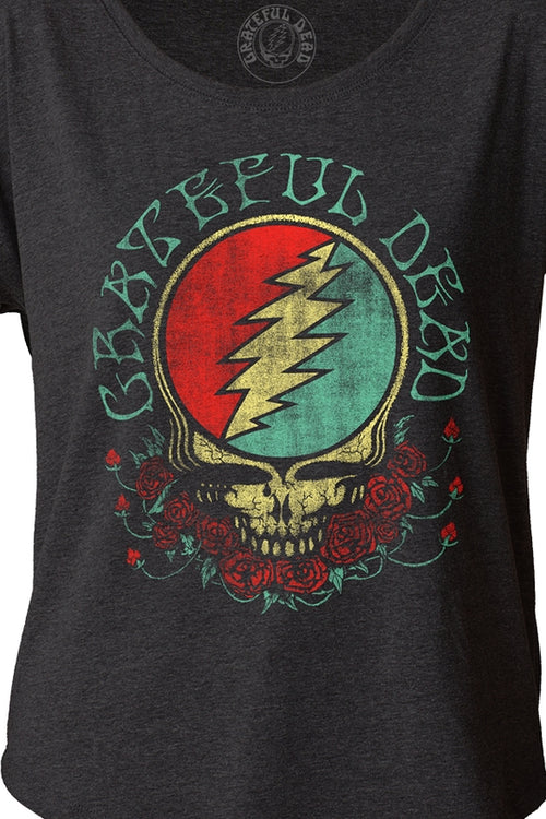 Ladies Grateful Dead Dolman Shirtmain product image