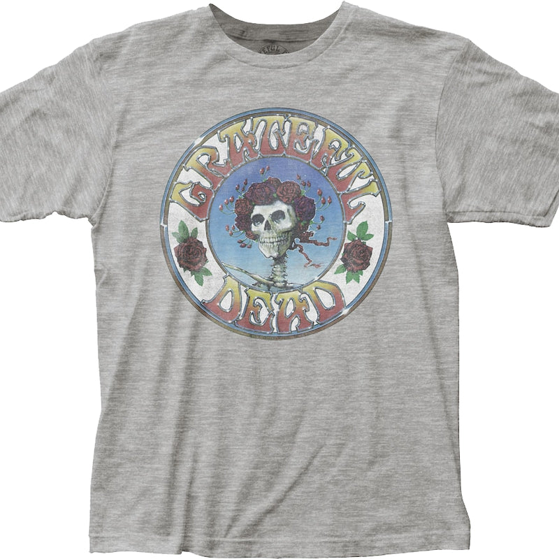 Official Grateful Dead Skull and Roses , Jerry Garcia Shirt