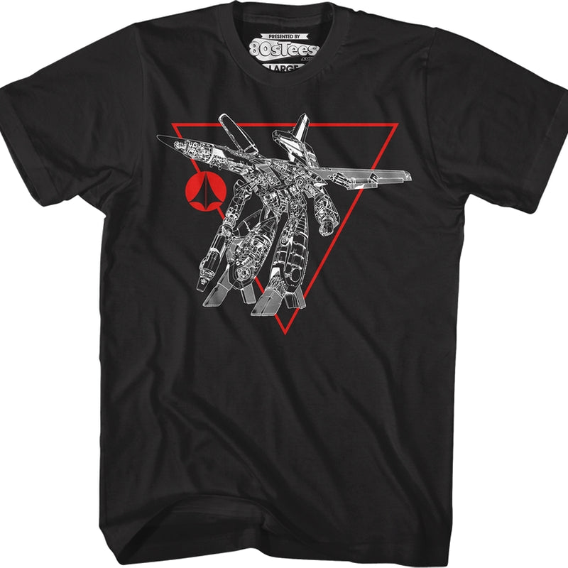 Guardian Robotech T-Shirt: Robotech Mens T-Shirt