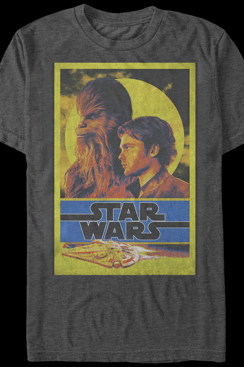 Han Solo and Chewbacca Star Wars T-Shirtmain product image