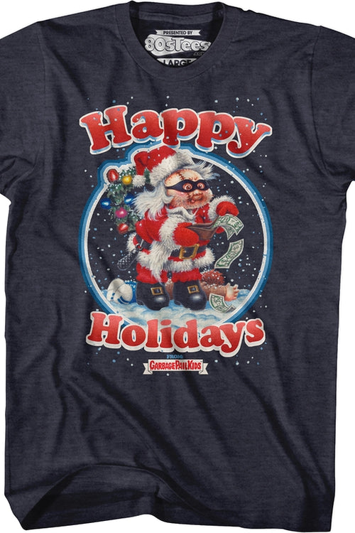 Happy Holidays Garbage Pail Kids T-Shirtmain product image