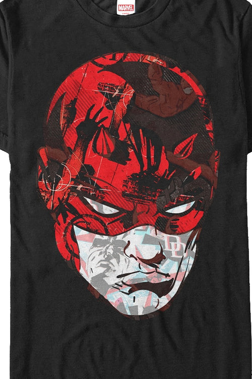 Head Collage Daredevil T-Shirtmain product image