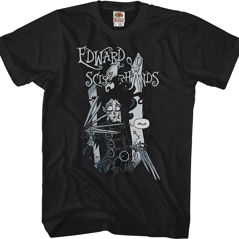 Hello Edward Scissorhands T-Shirt