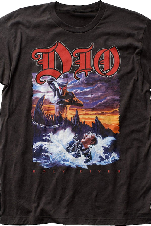 Black Holy Diver Dio T-Shirtmain product image