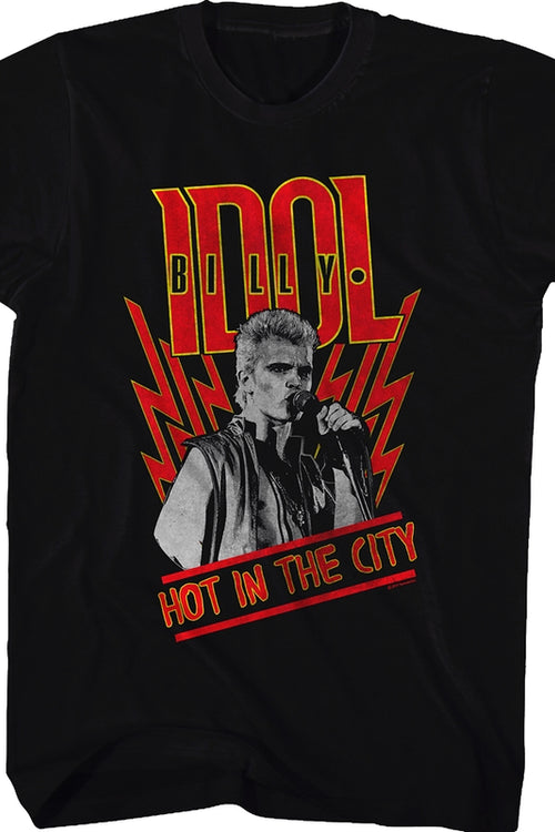 Hot in the City Billy Idol T-Shirtmain product image