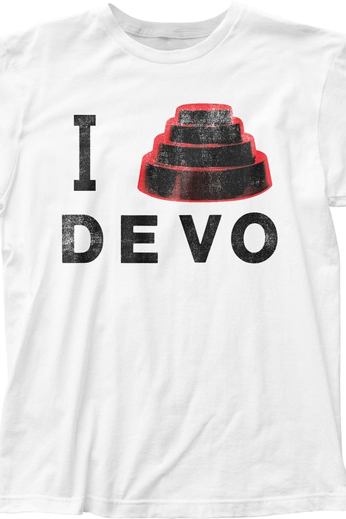 I Love Devo T-Shirtmain product image