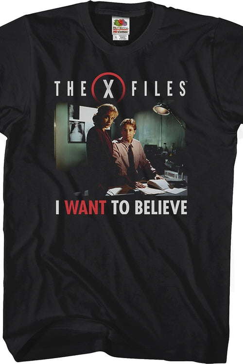 I Want To Believe X-Files Shirtmain product image