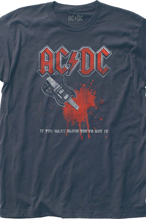 If You Want Blood You've Got It ACDC Shirtmain product image