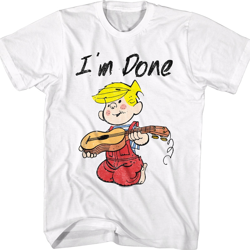 Dennis the menace t shirt best sale