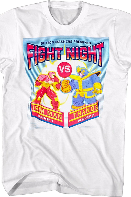 Iron Man vs Thanos Marvel Comics T-Shirtmain product image