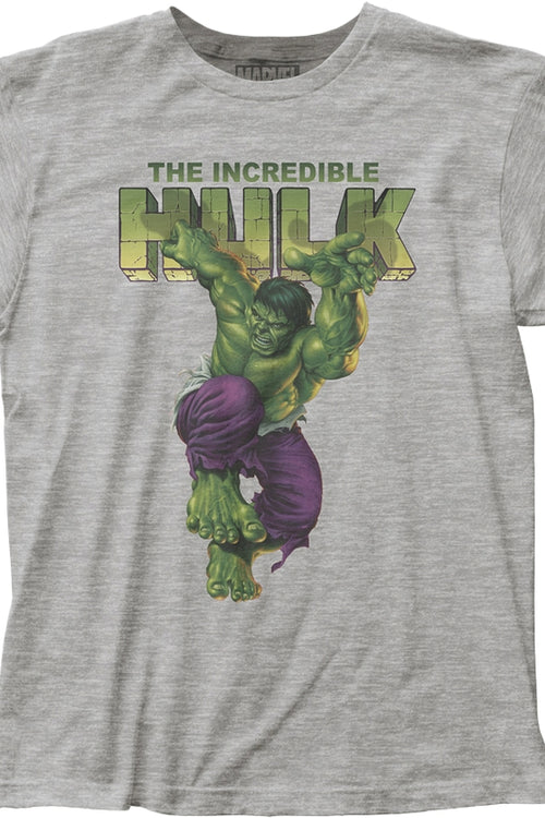 Jumping Incredible Hulk T-Shirtmain product image