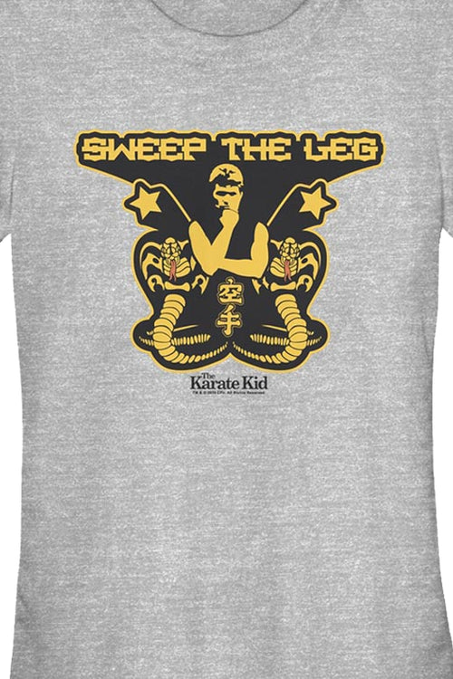 Ladies John Kreese Sweep The Leg Karate Kid Shirtmain product image