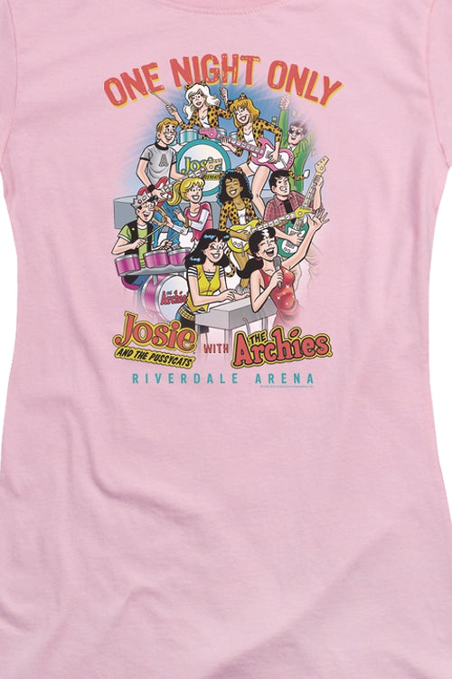 Ladies Josie and the Pussycats With the Archies Shirtmain product image