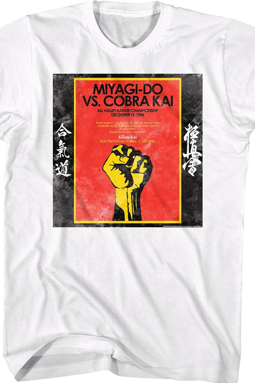 Karate Kid Miyagi-Do vs Cobra Kai T-Shirtmain product image