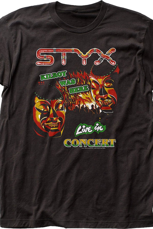 Kilroy Was Here Live In Concert Styx T-Shirt