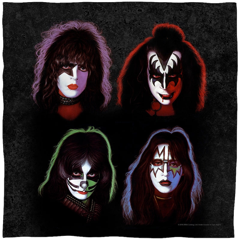 KISS Bandana Officially Licensed