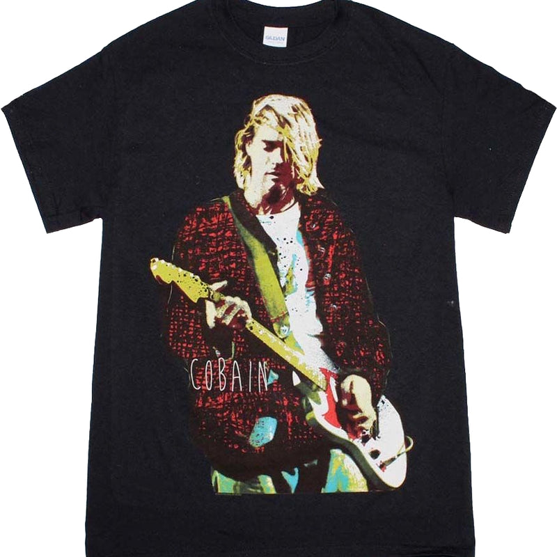 Kurt Cobain Photo Nirvana T-Shirt
