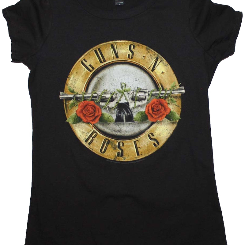 Ladies Guns N Roses Logo Shirt