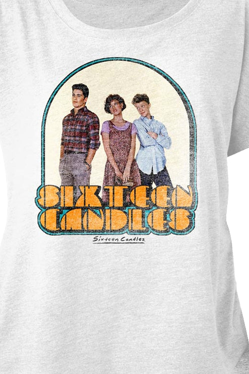 Ladies Sixteen Candles Poster Dolman Shirtmain product image