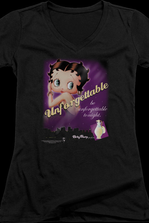 Ladies Unforgettable Betty Boop V-Neck Shirtmain product image