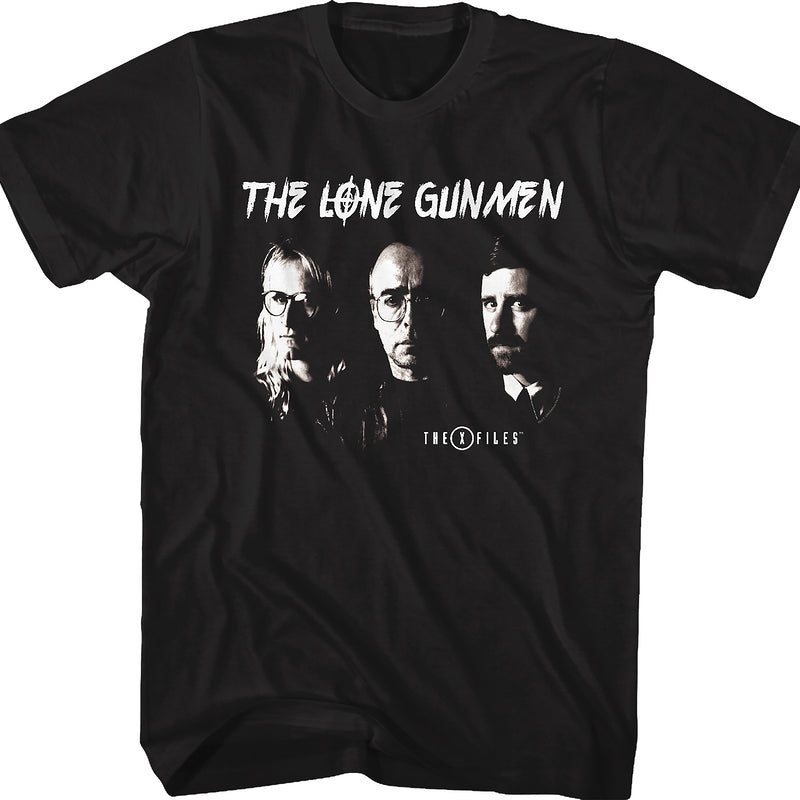 Langly Frohike Byers Lone Gunmen X-Files T-Shirt