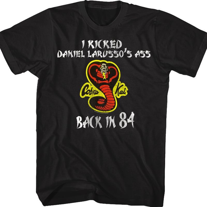 Larusso Cobra Kai T-Shirt: 80s Movies Karate Kid T-shirt