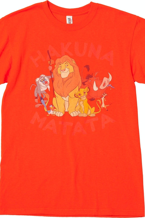 Lion King Hakuna Matata T-Shirtmain product image