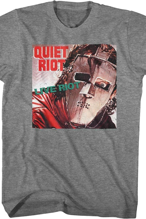 Live Riot Quiet Riot T-Shirtmain product image